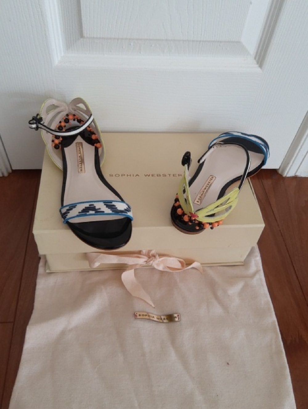 SOPHIA WEBSTER Tribal Print Sandal